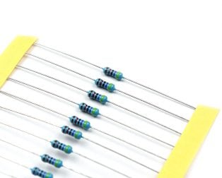 47k Ohm 0.25W Metal Film Resistor (Pack of 100)
