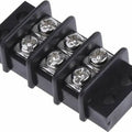 Terminal Blocks, 3 Positions 500V 15A Dual Row Wire Screw Terminal Strip Block