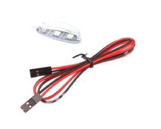 RC FPV Drone Night Navigation LED Lights with Shell Flight Searchlight 12V/5V White - The Tech Depot