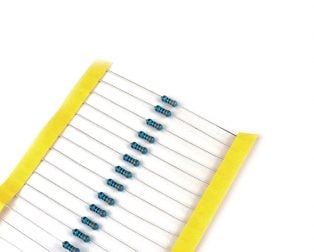 330 Ohm 1/8W Through Hole Resistor (Pack of 5000)