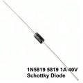1N5819 1W Schottky Diode (Pack of 5)