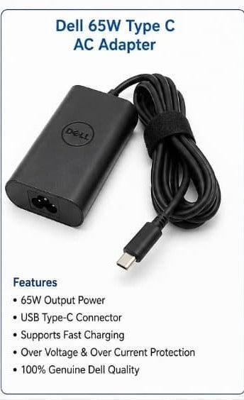 Dell 65W USB Type-C AC Adapter — Tech Depot India