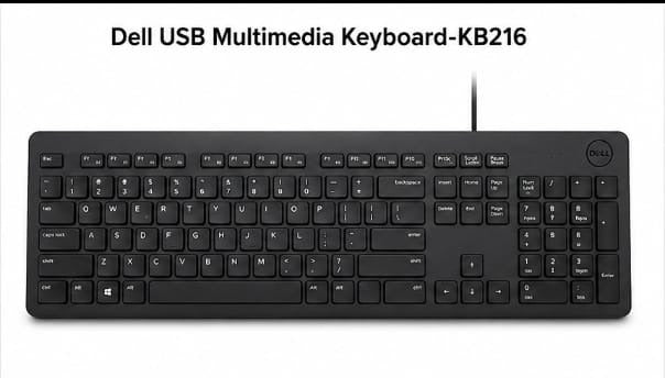 Dell USB Multimedia Keyboard KB216 — Tech Depot India