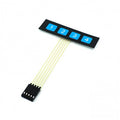 1×4 Key Matrix Membrane Switch Keypad
