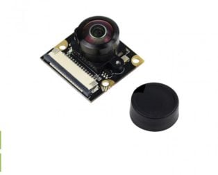 Waveshare RPi Camera (M), Fisheye Lens