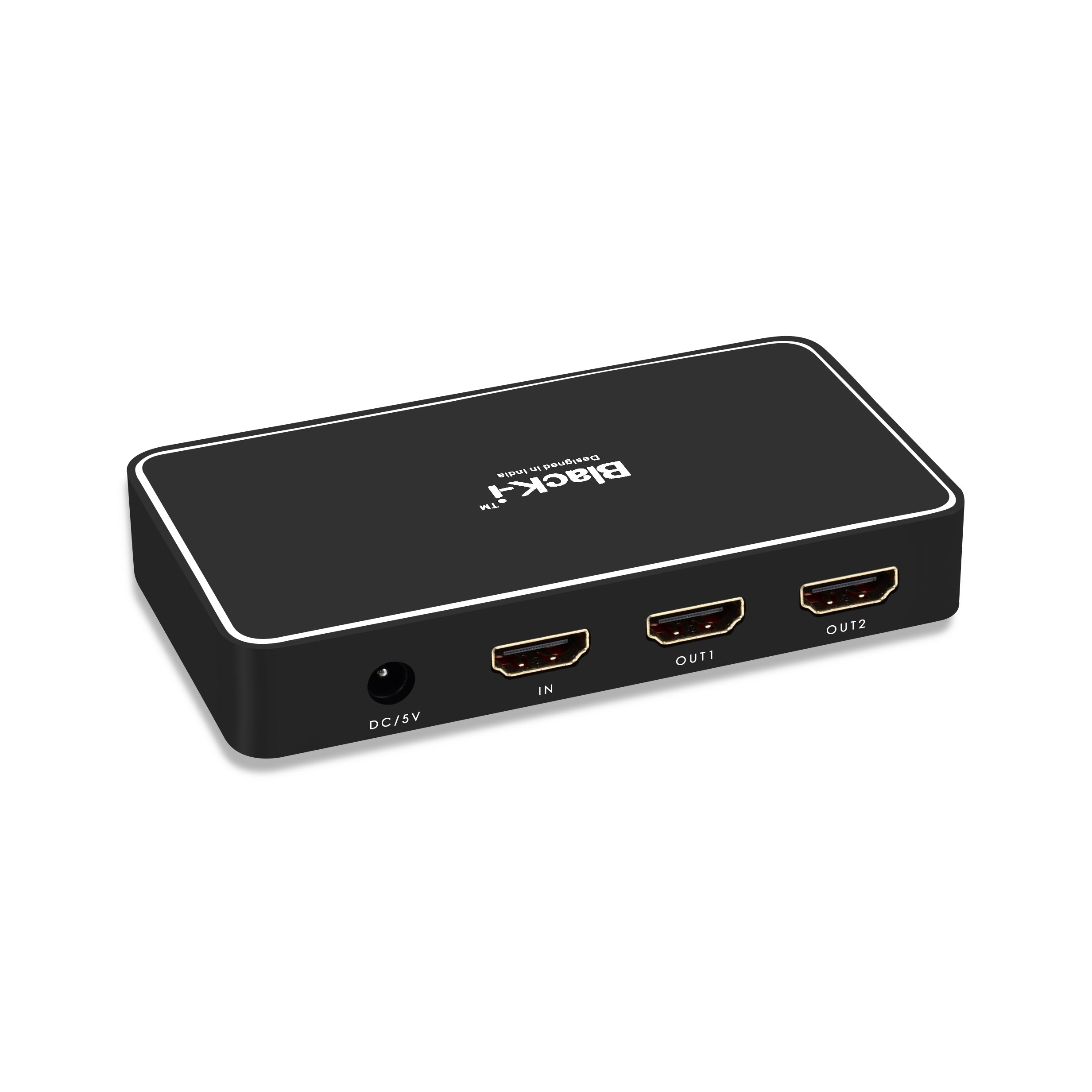 Black-i HDMI Splitter 1 input 2output