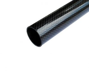 3K Roll-wrapped Carbon Fibre Tube (Hollow) 18mm(OD) * 16mm(ID) * 1000mm(L)
