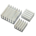 3 in 1 Aluminum Heat Sink Set for Raspberry Pi 3