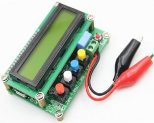 LC100A 2.5″ LCD Digital High Precision Inductance/Capacitance (L/C) Meter