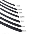 Heat Shrink Sleeve 1mm Black 1meter Industrial Grade
