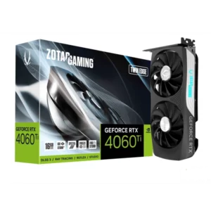 Zotac Gaming GeForce RTX 4060 Ti 16GB Twin Edge GDDR6 Graphic Card - The Tech Depot