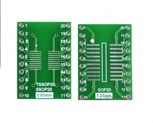 SOIC/SSOP TO DIP 20 PIN Adapter-2pcs