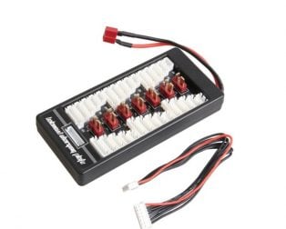 Parallel charging Board for 6 packs 2~6S (T-Male) - The Tech Depot