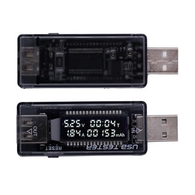 USB Inline 4V-20V LCD Display Voltage/Current/Capacity Meter/Doctor Charger