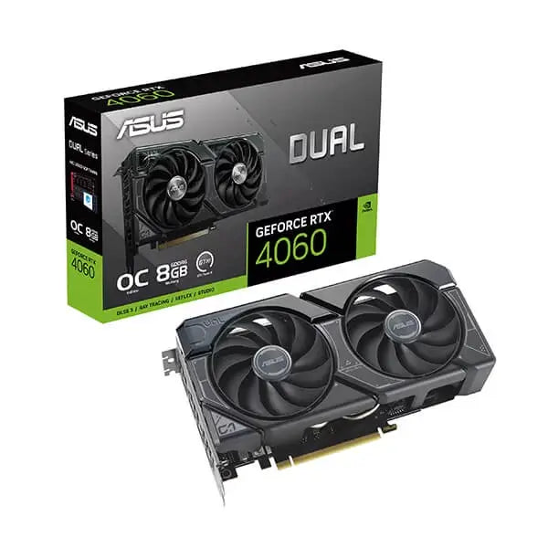 ASUS GeForce RTX 4060 Dual OC 8GB GDDR6 Graphics Card