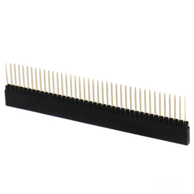 40×1 Header Pin 2.54mm Straight Long Female Strip Connector