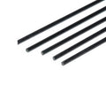 Pultruded Carbon Fibre Rod (Solid) 1.5mm x 1000mm (Pack of 2)