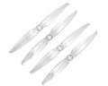 Orange HD 6042(60X4.2) Flash Durable Propeller 2CW+2CCW 2 Pair-Transparent