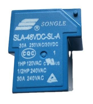 5 Pin 48V DC Coil Voltage Electromagnetic Power Relay - The Tech Depot