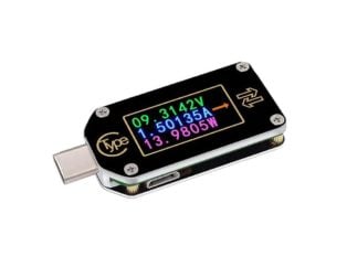 RD TC66C Type-C PD Ttrigger USB-C Voltmeter Ammeter Voltage 2 Way Current Meter Multimeter PD Charger Battery USB Tester （USB + BT Communication + PD Switch）
