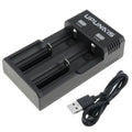 CH2A DC5V Universal Dual USB Battery Charger