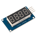 TM1637 4 Digit 7 Segment LED Display - The Tech Depot