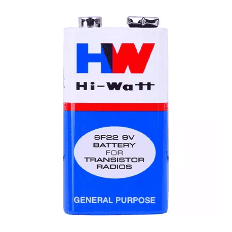 9V Original HW High-Quality Battery