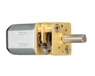 N20-12V-60 RPM Micro Metal Gear-box DC Motor