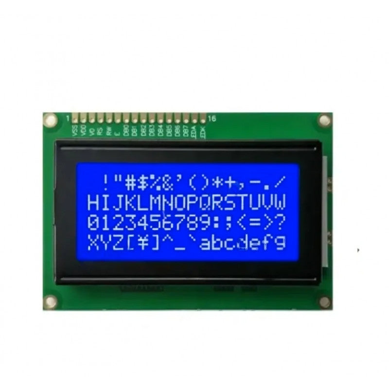 16x4 LCD Display With Green Backlight - The Tech Depot