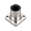 Linear Bearing LMK12UU 12mm Rod Square Flange Linear Bearing for 3D Printer