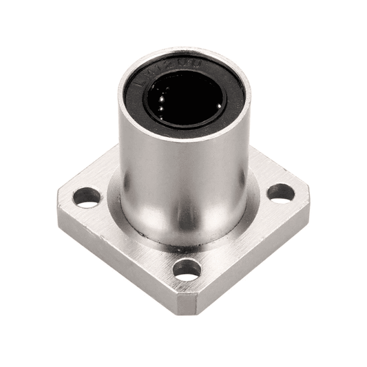 Linear Bearing LMK12UU 12mm Rod Square Flange Linear Bearing for 3D Printer