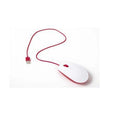 Raspberry Pi Official Mouse (White-Red)