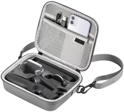 Yantralay Carry Case Travel Bag with Strap Compatible with DJI Osmo Mobile 6 Gimbal Accessories Camera Bag  (Grey)