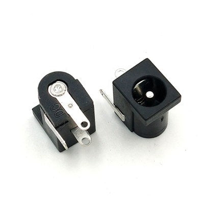 Female DC Power Jack Supply Socket 5.5×2.1mm Pack of 2