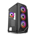 Ant Esports ICE-150TG Mesh (ATX) Black Mid Tower Gaming Cabinet