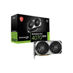 MSI GeForce RTX 4070 Super Ventus 2X 12GB OC GDDR6X Graphics Card