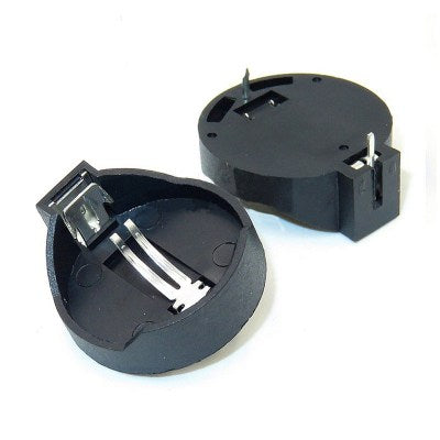 2032 3V Single Battery holder plastic case through hole PCB mount