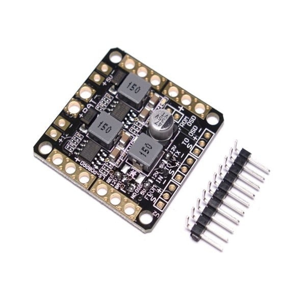 CC3D NAZE32 F3 Power Distribution Board PDB With LC Filter & Dual BEC - The Tech Depot