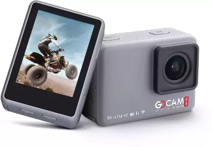 DIGITEK GoCAM DAC-002 5K 60FPS WiFi Ultra HD with 6-Axis Gyro EIS Stabilization 150 WideAngle Sports and Action Camera  (Black, 24 MP)