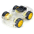 4WD Four Wheel Drive Kit - A Smart Robot Car with Chassis