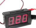 Red Two-Wire 0.56 Inch DC5V-120V DC Digital Display Voltmeter For Car Bicycle Motorcycle - The Tech Depot