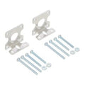Pololu 2670 / 2671 Stamped Aluminum L-Bracket Pair for Plastic Gearmotors - The Tech Depot