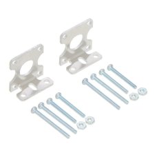 Pololu 2670 / 2671 Stamped Aluminum L-Bracket Pair for Plastic Gearmotors - The Tech Depot
