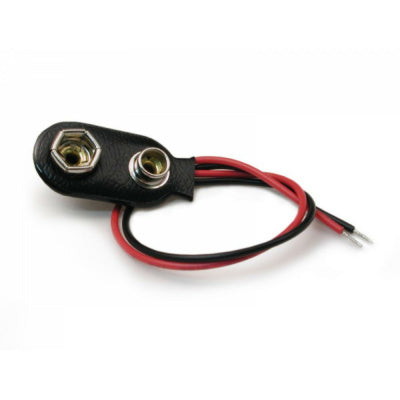 9V Battery Cap Snap Connector - High Quality
