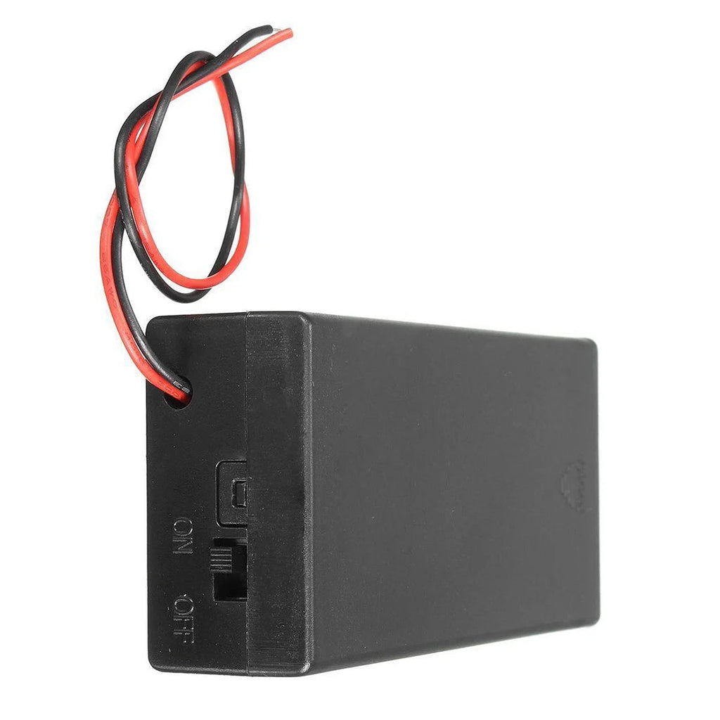 2 x 18650 Battery Holder With ON/OFF Switch Case