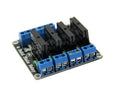 4 Channel 12V Relay Module Solid State Low Level SSR DC Control 250V 2A with Resistive