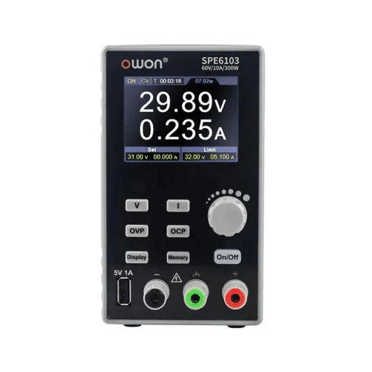 OWON SPE6103 60V 10A Programmable Lab DC Power Supply