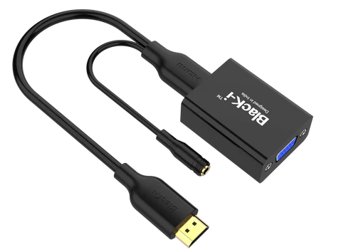 Black-i HDMI to VGA Converter with Audio