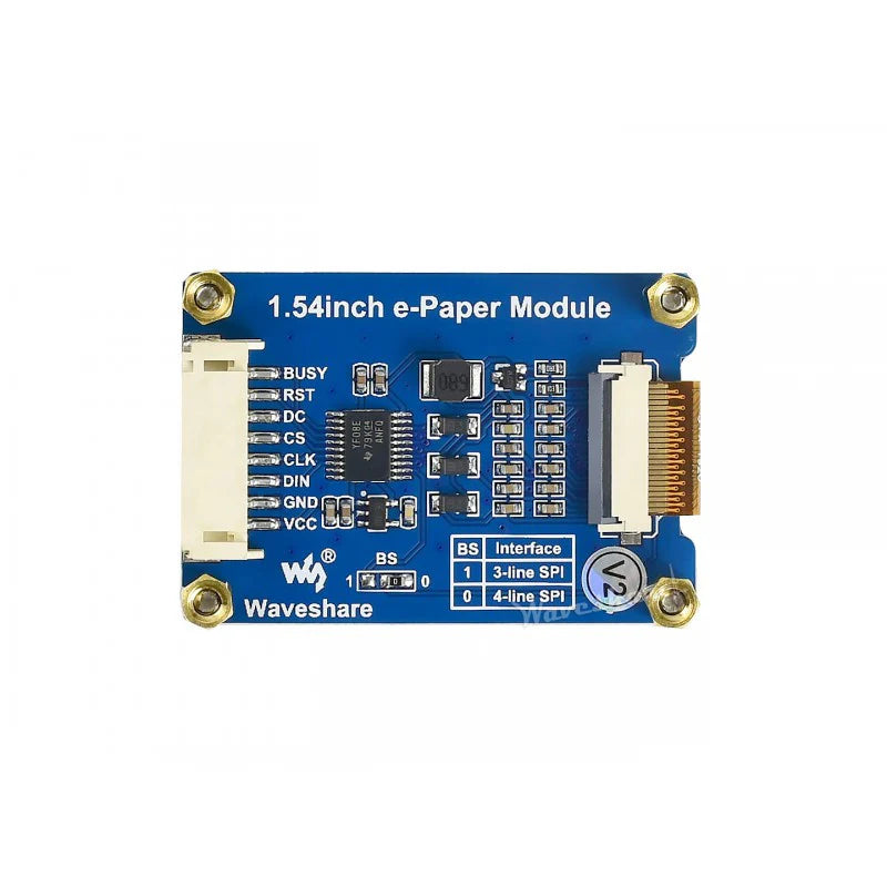 1.54 inch E-ink Display Module, three colour 200X200