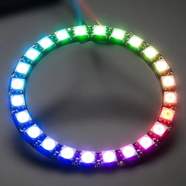 RGB LED 24 Bit WS2812  Circular Development Board